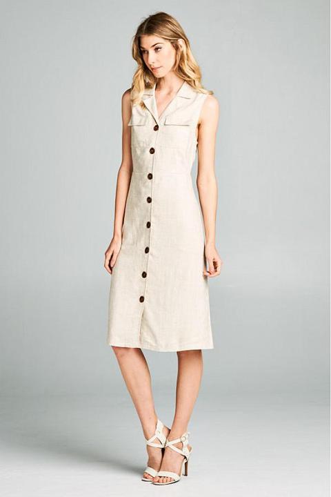 Jane Button Dress