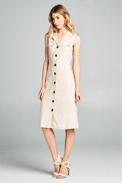 Jane Button Dress