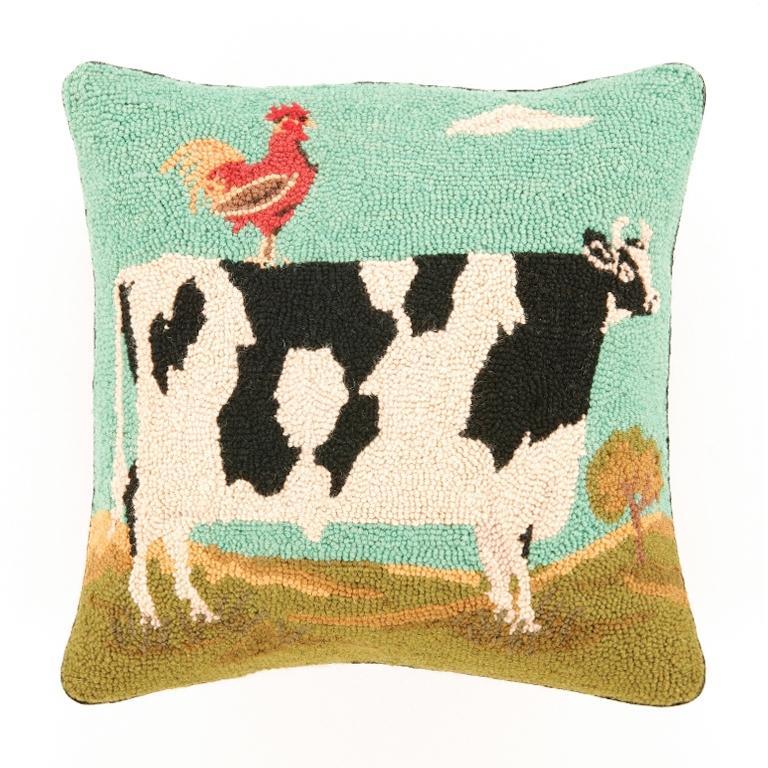 Cock & Bull Pillow