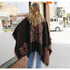 Floral Medallion Paisley Ruana