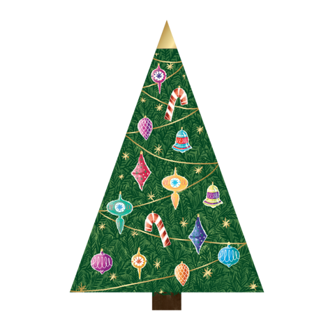 Decorated Tree Greeting Card