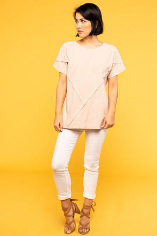 Raw Edge Top