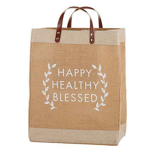 Happy Healthy Blessed Market Tote