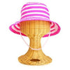 Kids Striped Ribbon Bucket Hat