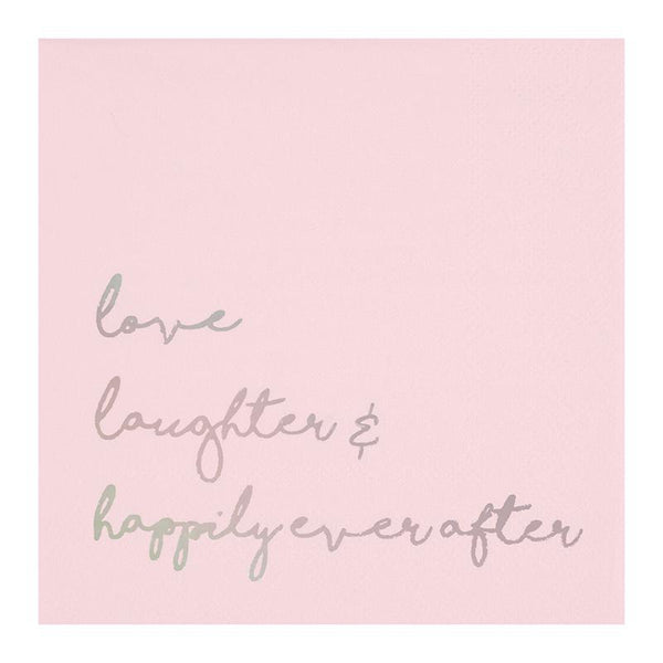 Happily Ever After Cocktail Napkin
