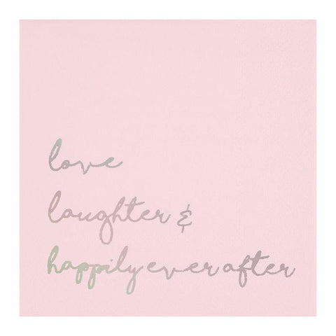Happily Ever After Cocktail Napkin