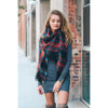 Classic Plaid Blanket Scarf