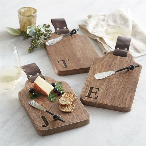 Monogram Bar Board Set