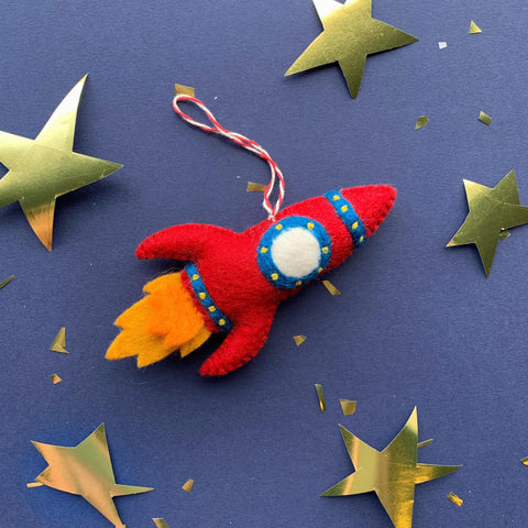 Rocket Ornament