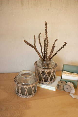 Wicker Vase