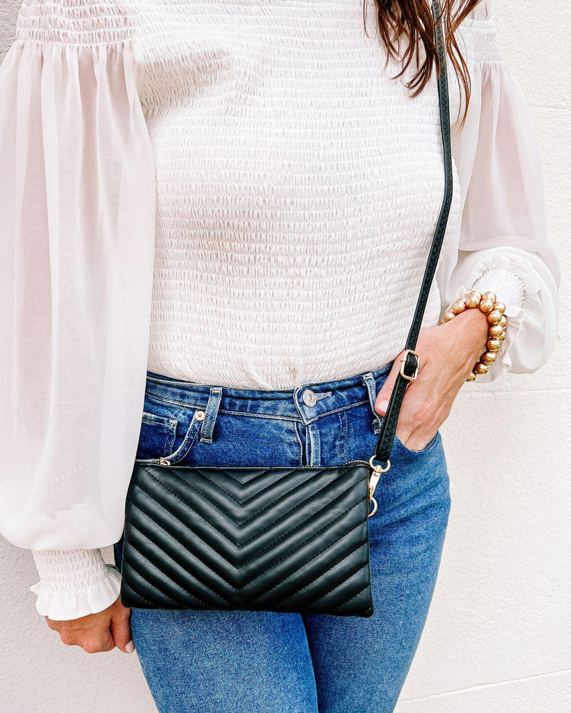 Sherman Quilted Crossbody