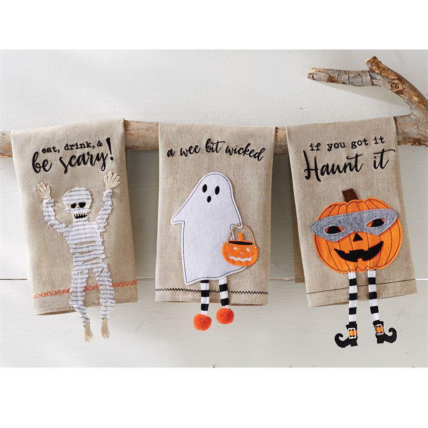 Halloween Dangle Towel