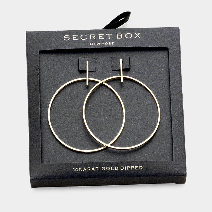 Metal Bar Hoop Gift Box