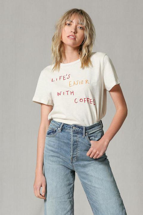Life is Easier with Coffee Tee