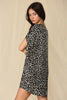 Satin Leopard Dress