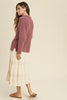Collar Fuzzy Red Bean