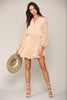 Blush Leopard Dress