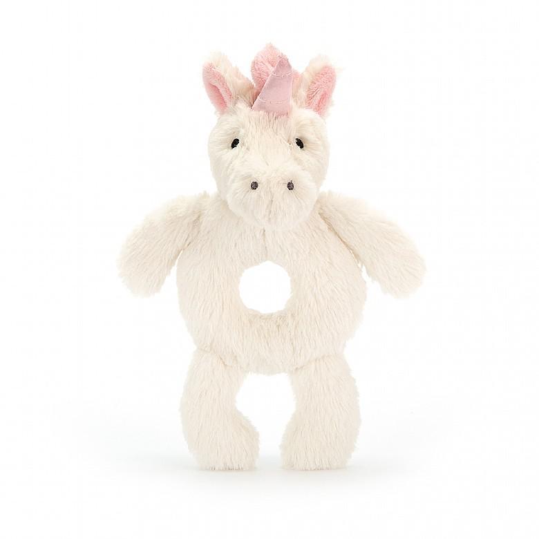 Bashful Unicorn Ring Rattle