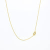 Balance Gold Letter Necklace