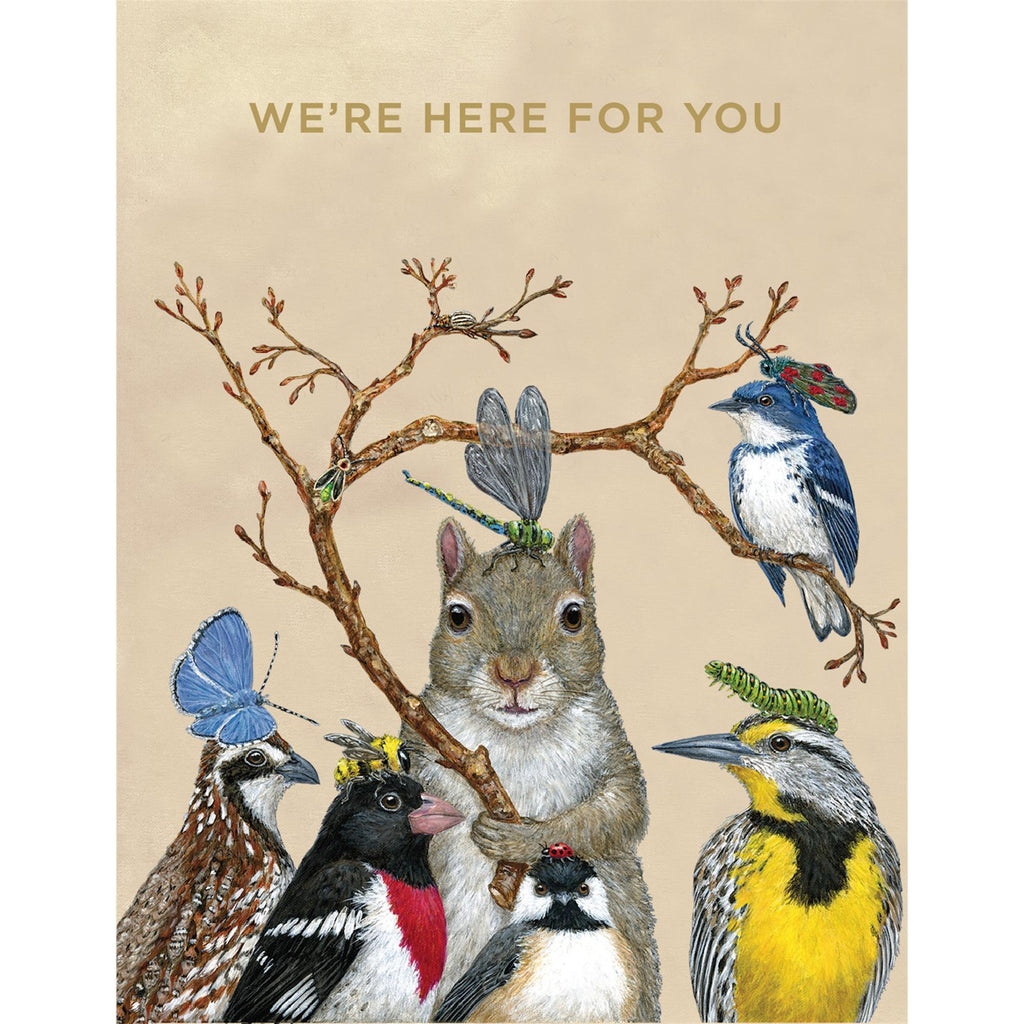 Here For You Crew Card