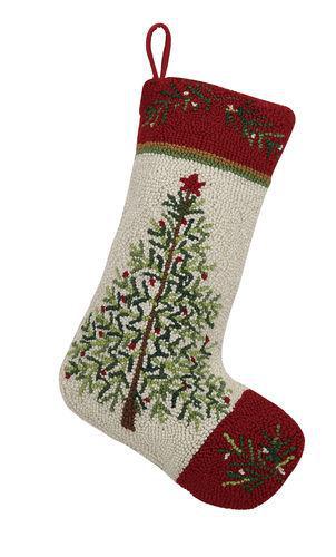 Holiday Pine Stocking