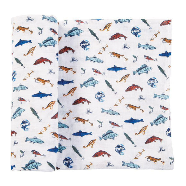 Fishing Muslin Swaddle