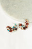 Candy Wide Ruby Hoop Earring