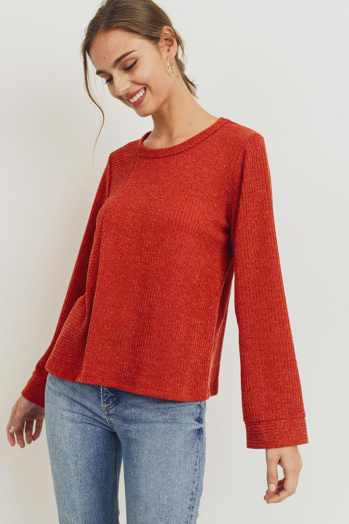Cozy Red Sweater