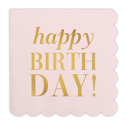 Happy Birth Day Napkin