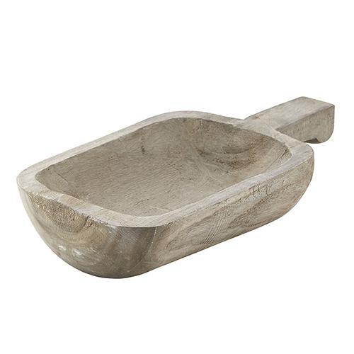 Paulownia Wood Handled Tray