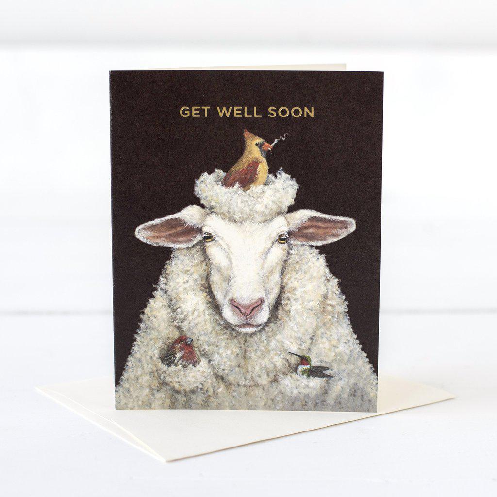 Get Well Sheep Card