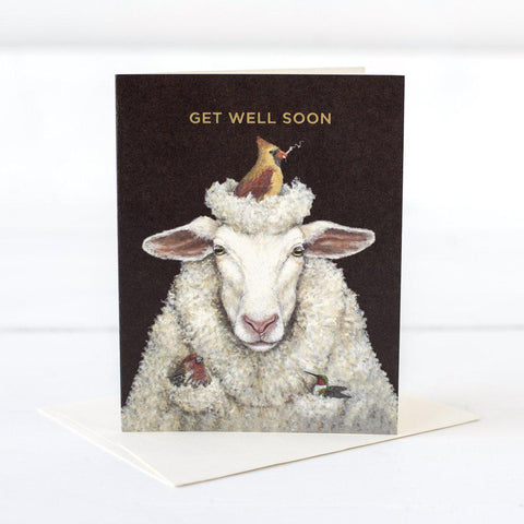 Get Well Sheep Card