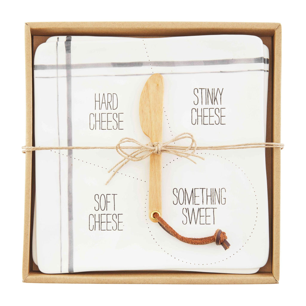 Cheese Diagram Plate