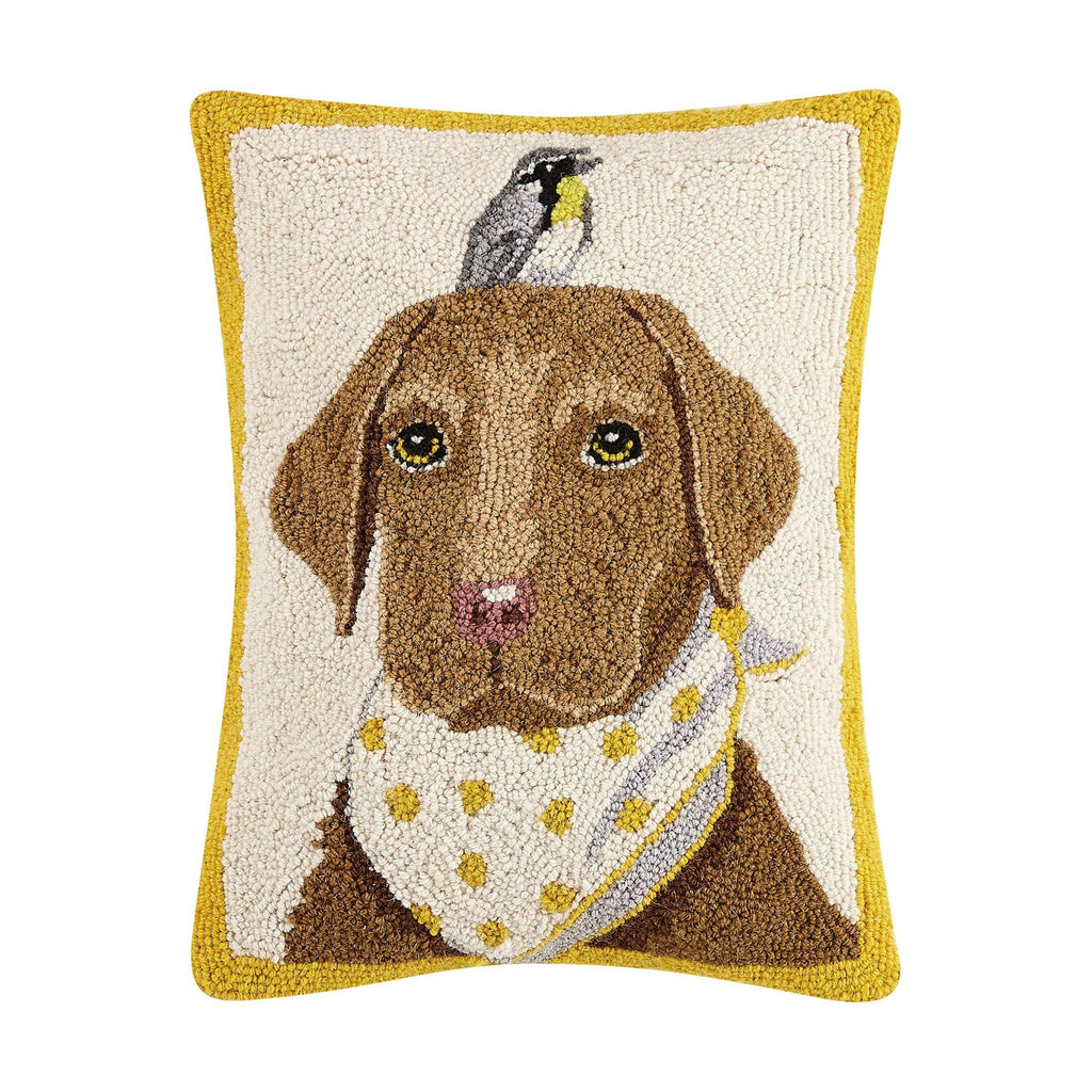 Labrador Bird Pillow