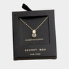 Pineapple Necklace Gift Box 14K GD
