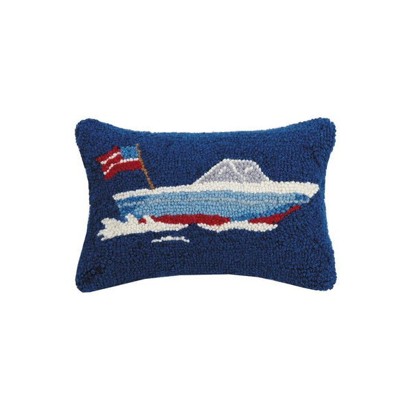 Speed Boat Pillow