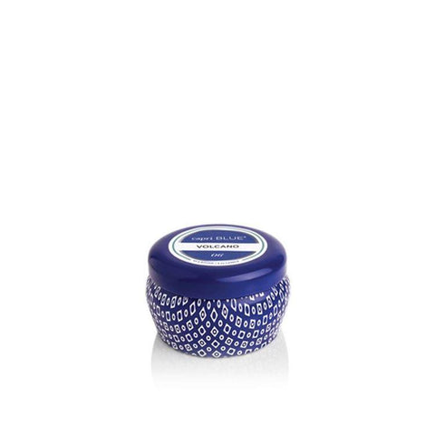 Volcano Blue Mini Tin Candle