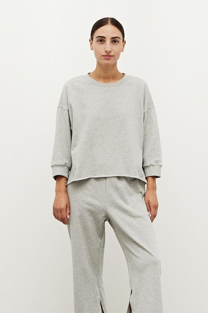 Terry Grey Pullover