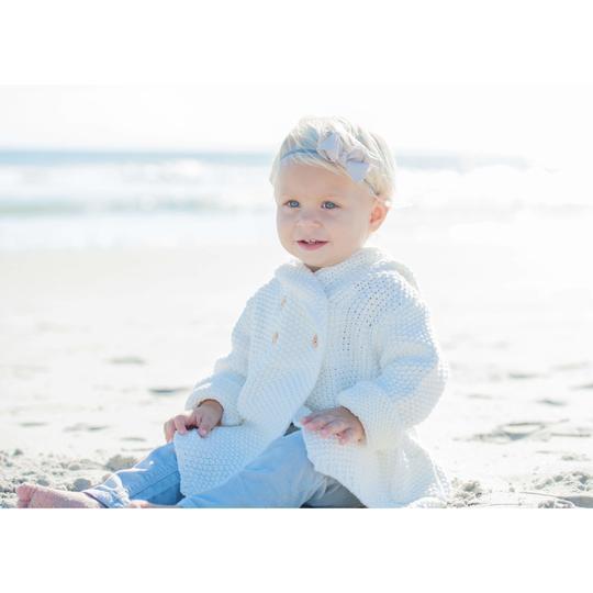 Ivory Crochet Hoodie