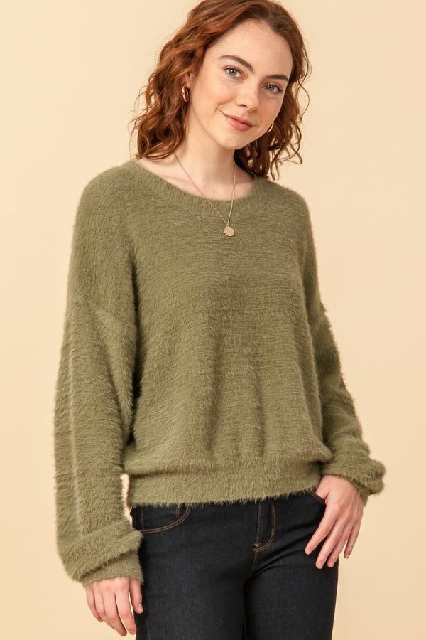 Olive Crew Sweater