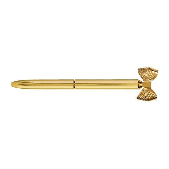 Bold Gold Bow Pen