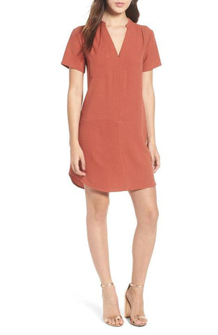 Hailey Crepe Dress in Bossa Nova