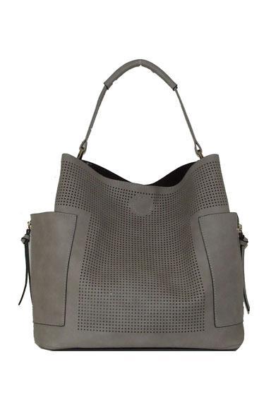 Perforated Grey 2in1Tote
