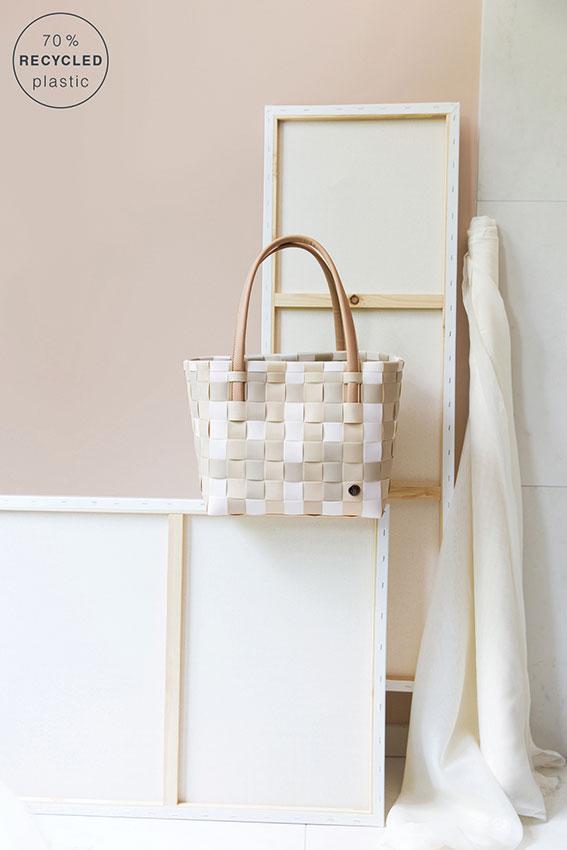 Color Block Recycled Tote