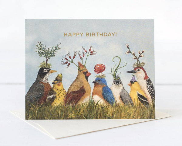 Angie's Party Birthday Card
