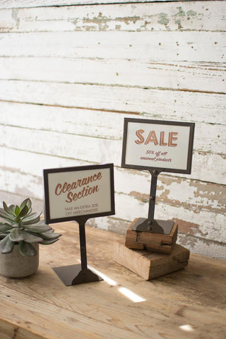 Metal Stand Display