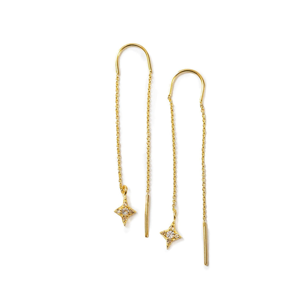 Star Threader Earring