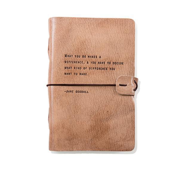 Blush Leather Journal