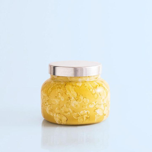 Aloha Orchid Watercolor Jar Candle