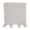 Chenille Pom Pom Blanket